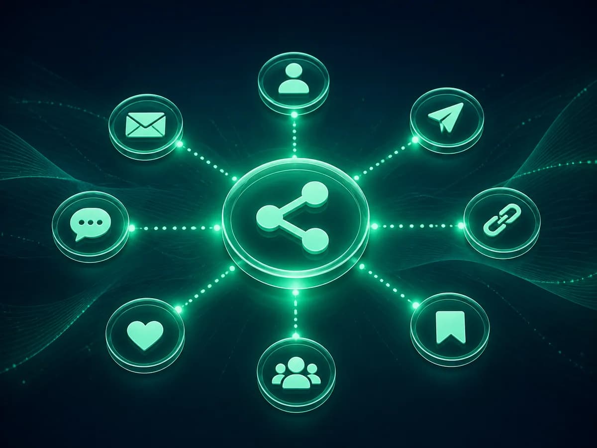 Producto compartido en diferentes canales digitales