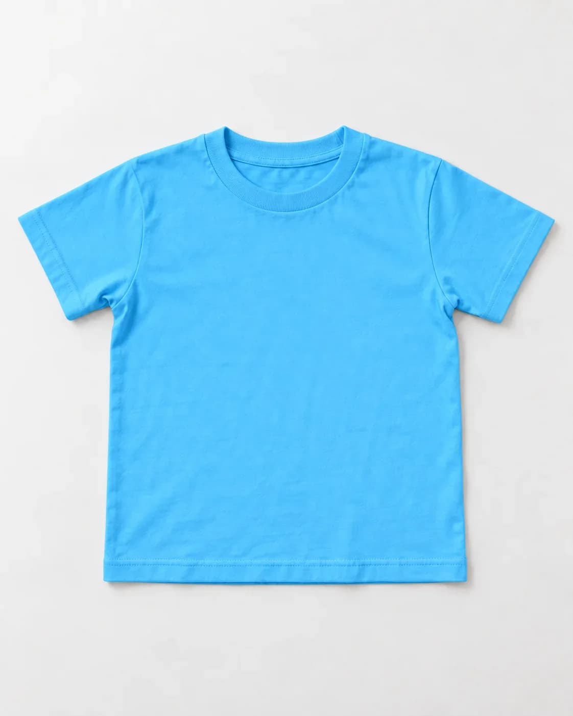Camiseta Kids Essential Unisex, color Agua