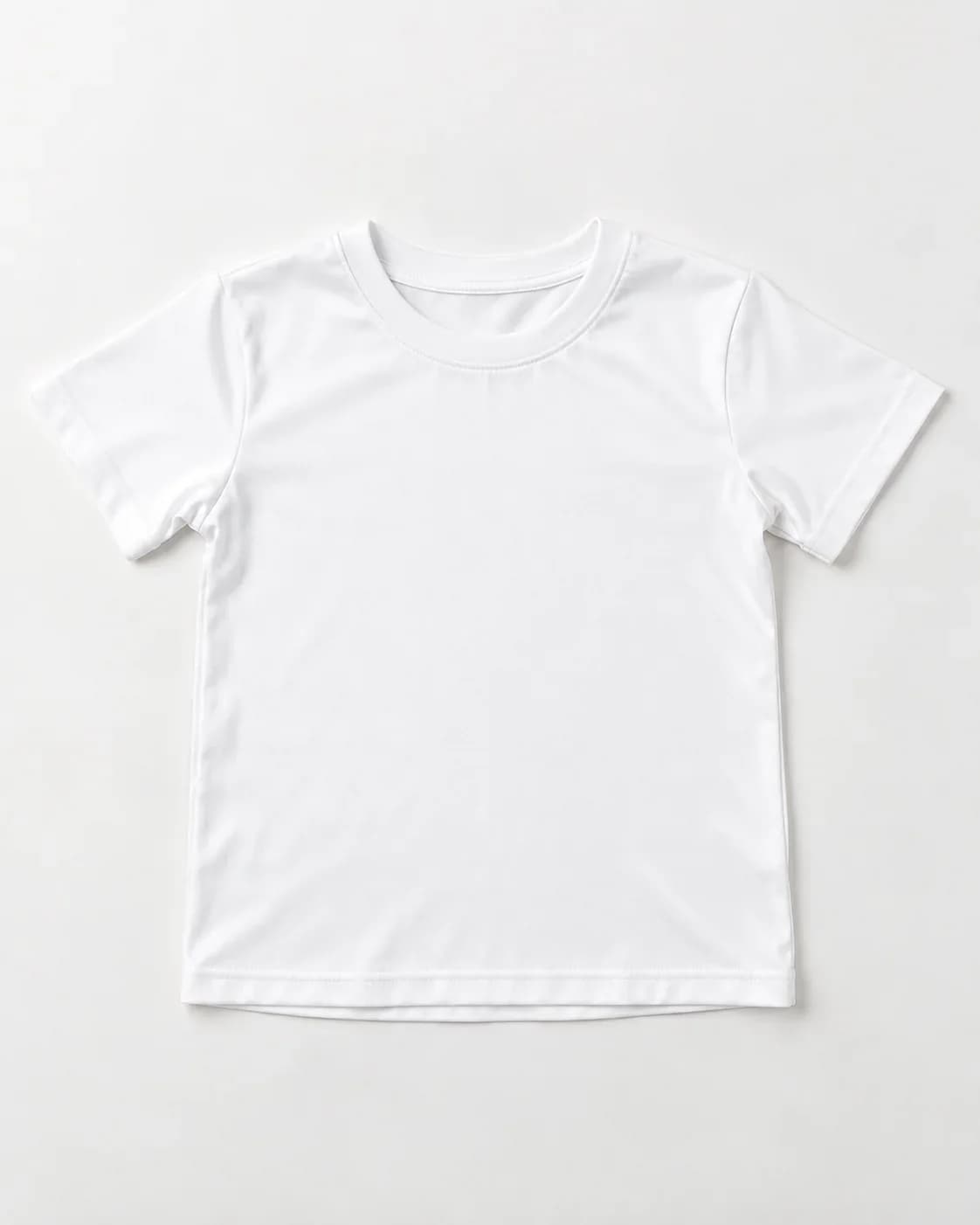 Camiseta Kids Sublimación Unisex, color Blanco