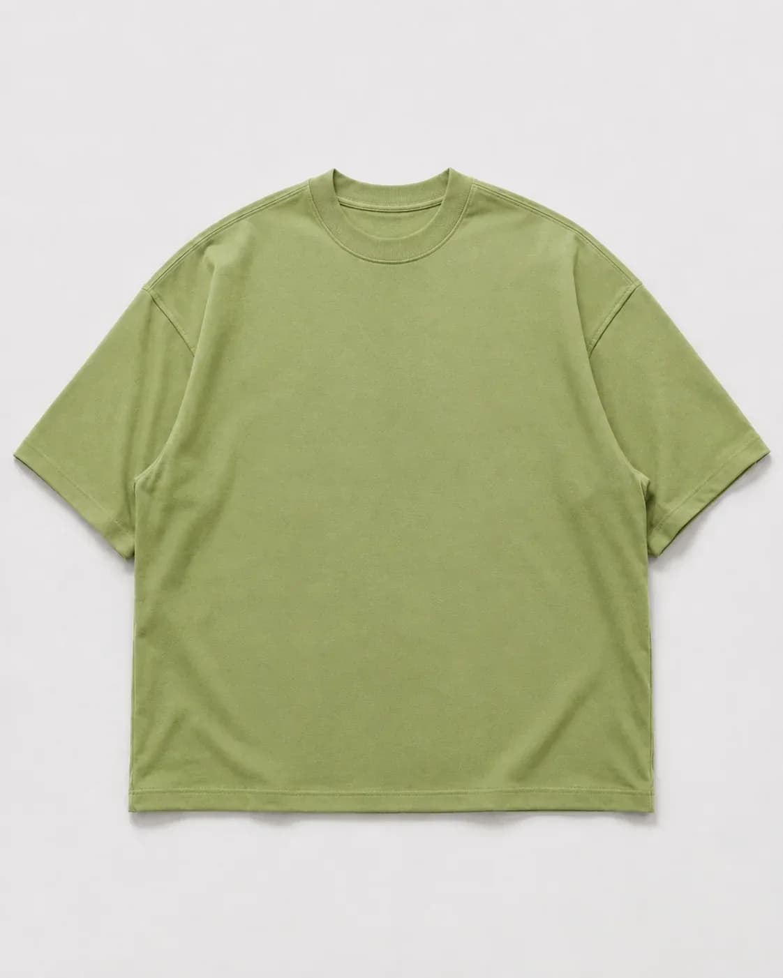 Camiseta Oversize Heavy 230 Hombre, color Kiwi